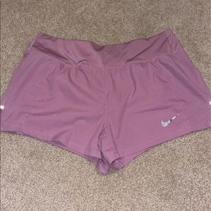 Lavender Nike Running Shorts
